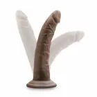 Blush Dr. Skin 7" anatoomiline dildo – 18 cm (7″) – nahavärv — Foto 5