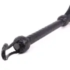Kiotos 3-Fold Spade Slapper – Black Leather — Photo 4