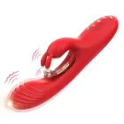 Crazy Horse красный трехточечный кролик-вибратор – 22.3 cm (8.8″) — Фото 2