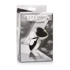 Black Heart Butt Plug – S – Black — Photo 1