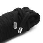 Deluxe BDSM Cotton Rope – Black – 20 m — Photo 3