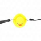 KINK Duck-Shaped Gag – Adjustable Silicone Restraint – Yellow — Photo 3