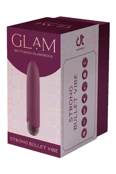 Glam вибропуля – 10.5 см (4.1″) – золотой