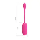 PRETTY LOVE Julius перезаряжаемое виброяйцо – 7 cm (2.75″) – розовый — Фото 3