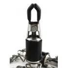 Mr. Steel Barrel Nipple Clamps with Chain – Silver — Photo 5