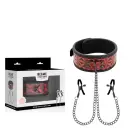 BEGME Red Edition Adjustable Collar with Neoprene Lining & Clamp Set – Red — Photo 2