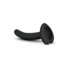 Temptasia Twist – kompakts silikona dildo ar piesūcekni – melns – 12 cm — Foto 3