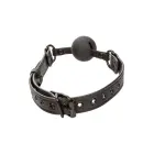 Nocturnal Silicone Ball Gag – Black — Photo 6