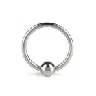 Mr. Steel Ball Closure C-Ring varpos žiedas – 50 mm – sidabrinis — Nuotrauka 6