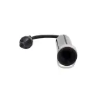 Precision Pump su varpos žiedu – 20 cm – juodas — Nuotrauka 2