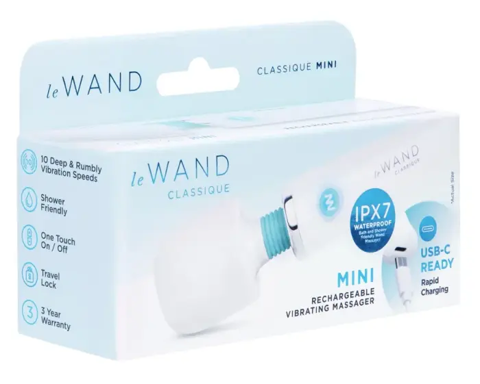 Classique Mini wand вибратор – 14.1 cm (5.55″) – белый