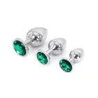 Metal Anal Plug – 7 cm – Green — Photo 5