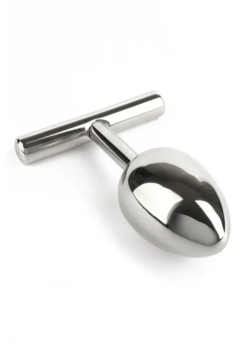 Mr. Steel анальная пробка в форме стручка – Silver