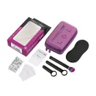 LOL Tingle Trio – 3 vibratoru rotaļu komplekts ar vibrējošu otu – violets/melns — Foto 3