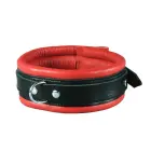 Leather Collar 5 cm – Red — Photo 3