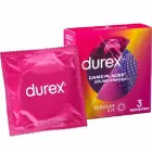 Durex Dame Placer tekstūriniai prezervatyvai – 3 vnt. — Nuotrauka 2