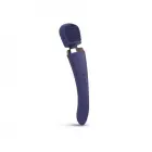 BRUSH CRUSH wand masāžas vibrators – 25.4 cm (10″) – zils — Foto 2