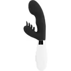 Dorcel Glossy Elvi – вибратор-кролик с двойным мотором – 10 режимов, силикон – чёрный – 12 см — Фото 2