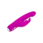 Slimline realistiškas triušio vibratorius – violetinis — Nuotrauka 7