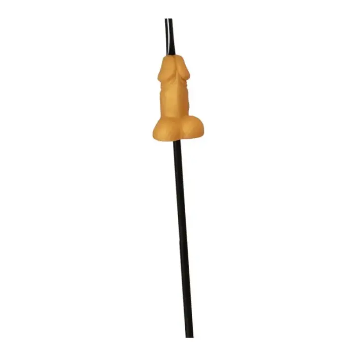 Kinky Pleasure Special Penis Straw - Gold