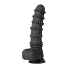 Dragon Monster Vibrating Dildo – 23+ cm – Black — Photo 9