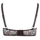 Кружевной бюстгальтер shelf bra с кольцом и декором из бретелей – 95F — Фото 5