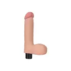 REAL SOFTEE Vibrating Dildo – 20 cm (8″) – Skin — Photo 2