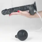 Extreme Squirting Dildo with Suction Cup – 28 cm (11″) – Black — Photo 7