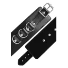 Anonymo handcuffs, PU leather, black Photo