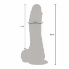 Get Real Up&Down Rotating Vibrating Intimate Device – 22 cm (8.5″) – Skin — Photo 5