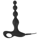 Vibrējošas anālo bumbiņu ķēde – 20 cm – Melns Foto 11