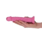Реалистичный дилдо с присоской – 16.5 cm (6.5″) – Розовый — Фото 5