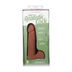 ULTRASKYN realistlik dildo munandite ja iminapaga – 21 cm (8″) – karamell — Foto 2