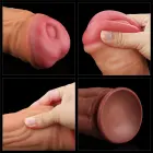 LoveToy Nature Cock – didelio dydžio dvislojis silikoninis realistiškas dildo – 30,5 cm — Nuotrauka 4