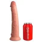 King Cock Elite анатомический дилдо с двойной плотностью – 26.7 см (10.5″) – телесный — Фото 2