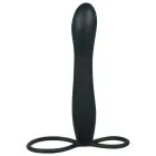 Anal Special silikona dildo – 15 cm (6″) – Melns Foto 2