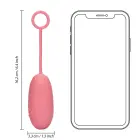 Ultra Soft Egg Vibrator with Remote Control – Pink Arabesque — Photo 10