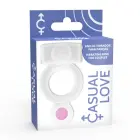 CASUAL LOVE Vibrating Double Ring Transparent – Flexible Stimulation System — Photo 3