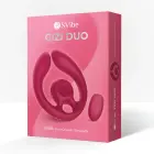 SVibe Snail GIZI Duo Couples Vibrator – Burgundy — Photo 1