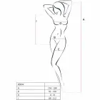 Passion BS094 White Mesh Bodysuit – One Size — Photo 5