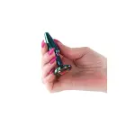 Tapered Anal Plug – S – Multicolored — Photo 4
