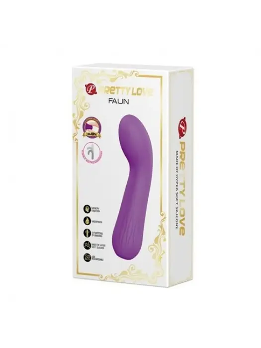 Pretty Love Faun G-Spot вибратор – 18 cm (7″) – фиолетовый