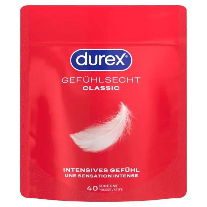 Durex Gefuhlsecht Classic eriti õhukesed kondoomid – 8 tk