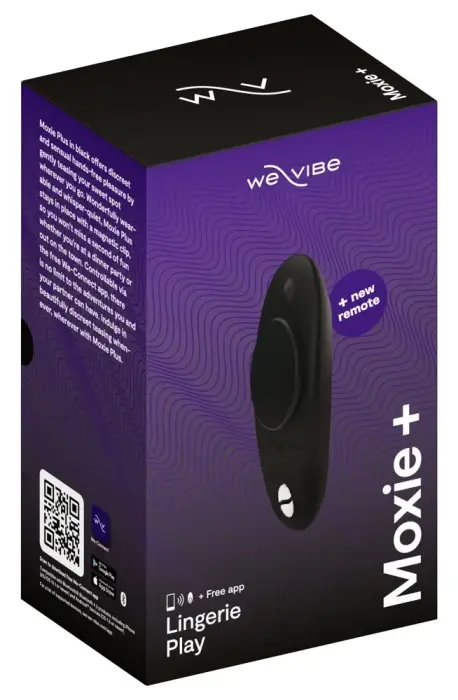 We-Vibe Moxie+ носимый вибратор – 8.4 см (3.3″) – черный