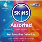 Skins Assorted Premium Condoms Pack 4 – 4 pcs. — Photo 1