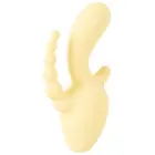 Cuties Mini Triple vibraator – 13 cm (5″) – kollane — Foto 5