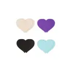 Pretty Pasties Sirds Asorti Krūšu galu pārklāji – 4 pāri Foto 1