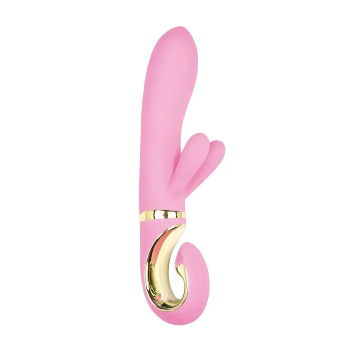 Gvibe Grabbit truša vibrators – 22 cm (8.7″) – rozā