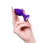 ToDo Anal Plug Diamond Heart – 7 cm – Violetinis Photo