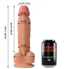 CYBERSILICOK Oliver Ultra Soft Liquid Silicone dildo – 19 cm (7.5″) – miesas krāsa — Foto 2